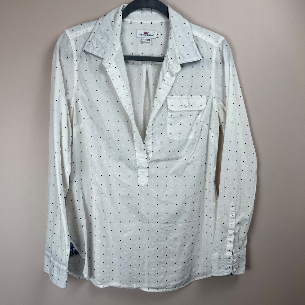 Vineyard Vines Embroidered Button Up